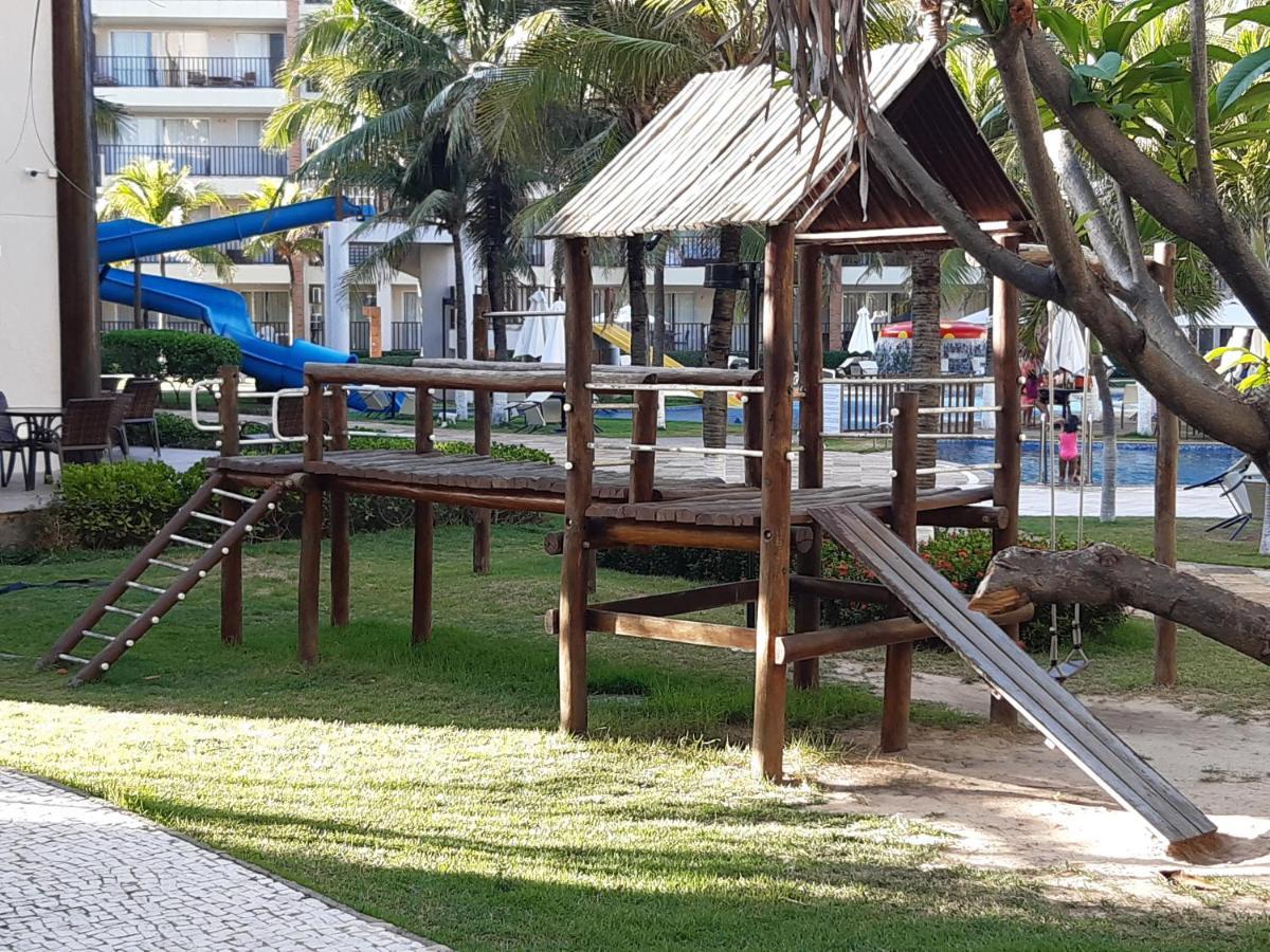 Beach Living - Porto Das Dunas - Ap Terreo 300M Beach Park Pe Na Areia Aquiraz Dış mekan fotoğraf