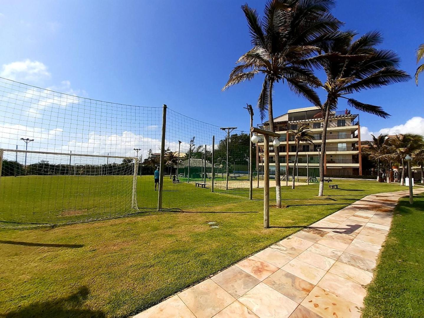 Beach Living - Porto Das Dunas - Ap Terreo 300M Beach Park Pe Na Areia Aquiraz Dış mekan fotoğraf