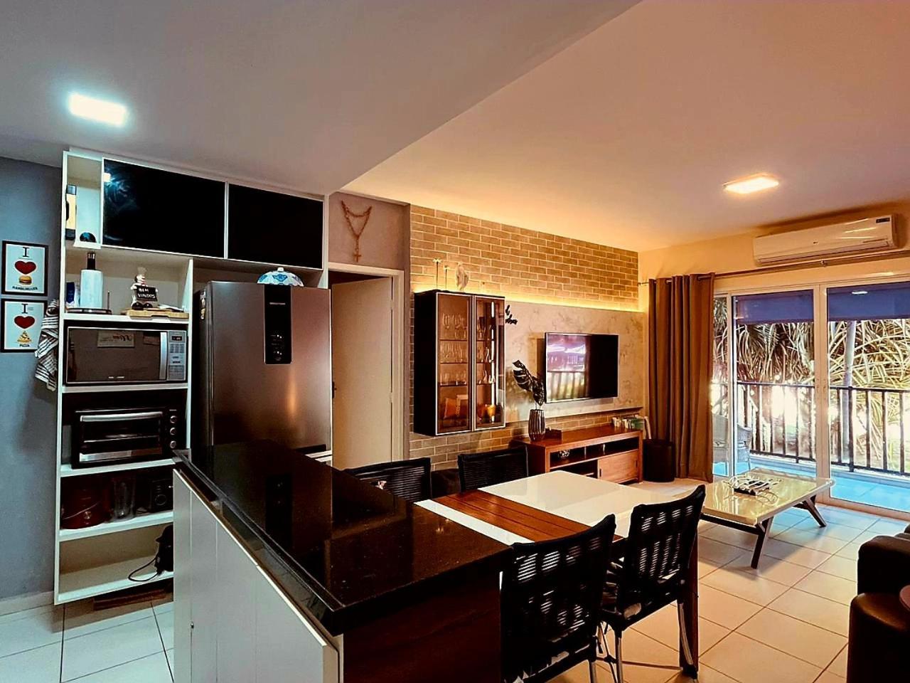 Beach Living - Porto Das Dunas - Ap Terreo 300M Beach Park Pe Na Areia Aquiraz Dış mekan fotoğraf